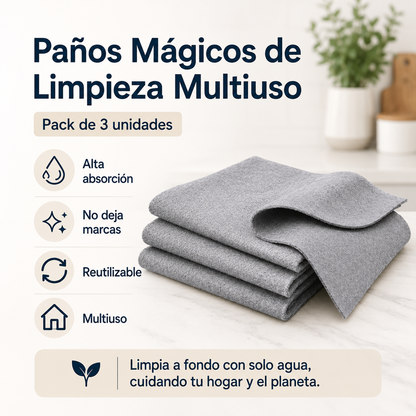Paños Mágicos Absorbentes Multiuso